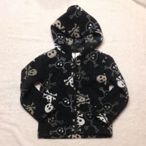 Toddler skull sweater
