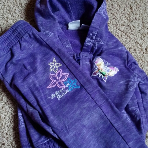 little girls sweat suit
