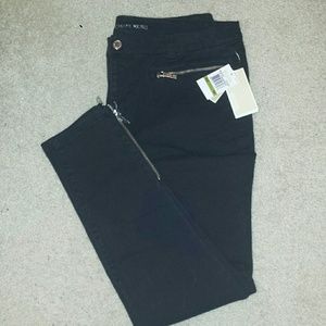 Nwt authentic Michael Kors ankle zip skinnies