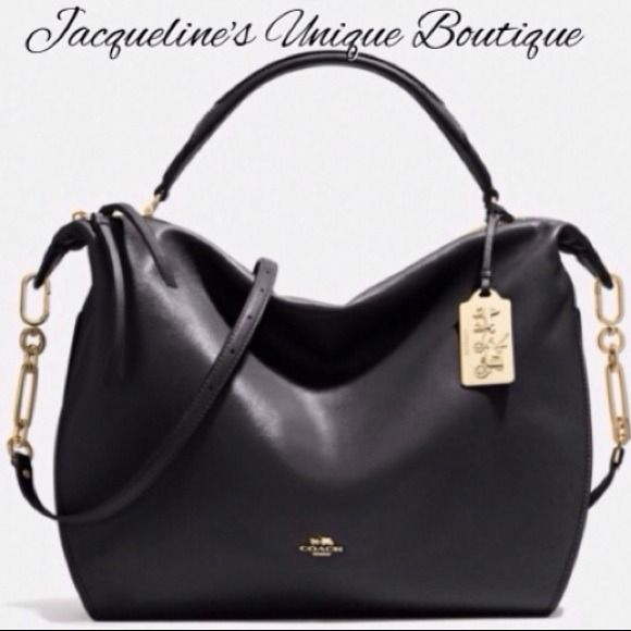 💰SOLD💰COACH MADISON XL SMYTHE SATCHEL Black