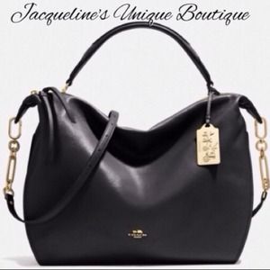 💰SOLD💰COACH MADISON XL SMYTHE SATCHEL Black