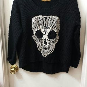 On hold  Skull sweater