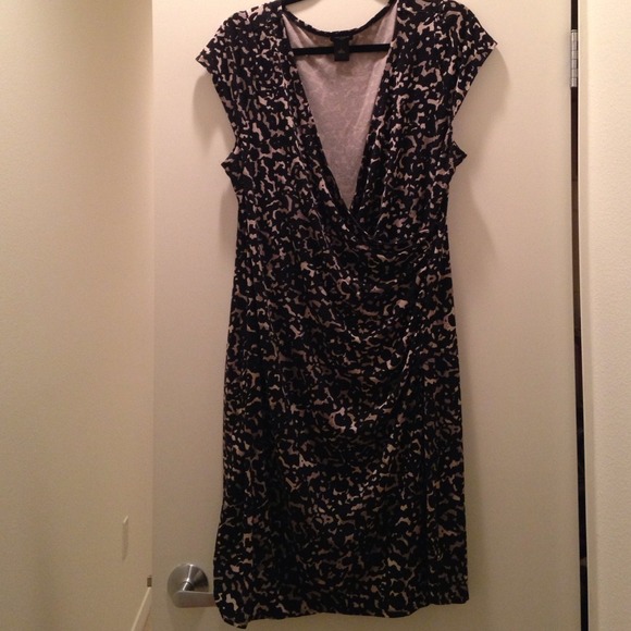 Leopard Wrap Dress