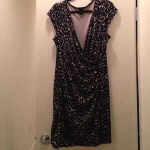 Leopard Wrap Dress