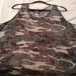 Camo tank top