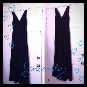 Gorgeous Black J. Crew Silk Dress