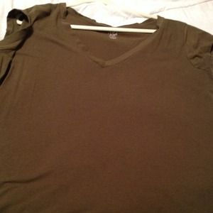 Olive tee shirt