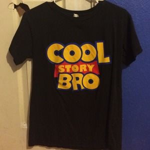 "cool story bro" shirt