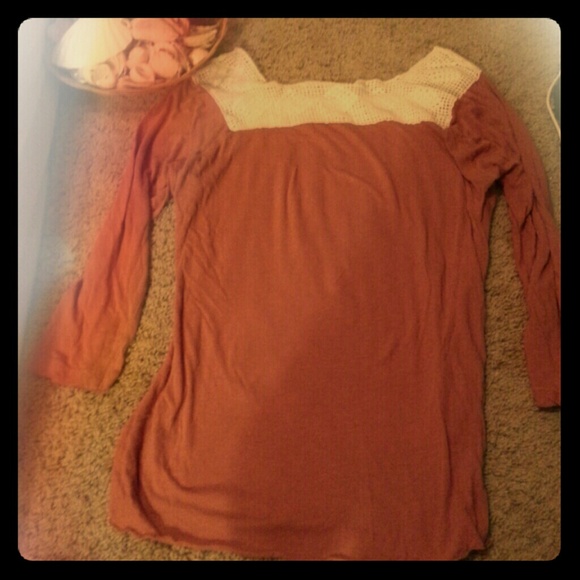 Cozy dress up/ down top size Medium