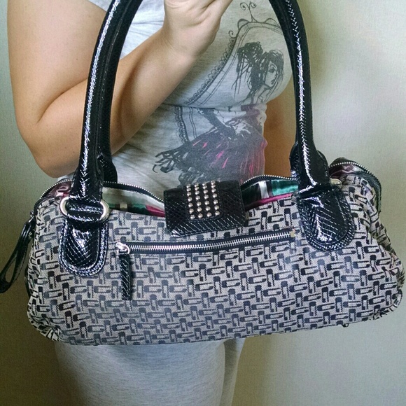 Guess Bags Guess Tweed Handbag Poshmark