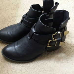 Jeffrey cambell inspired cutout boots