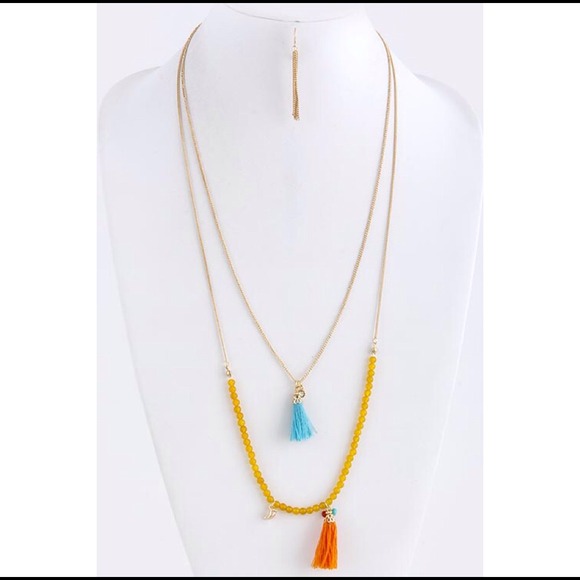Tassel necklace