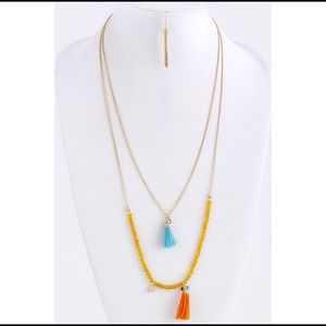 Tassel necklace
