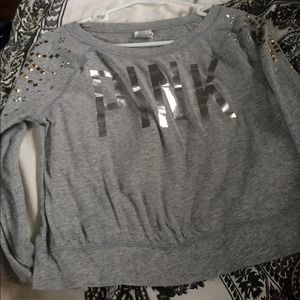Victoria's Secret studded crew neck