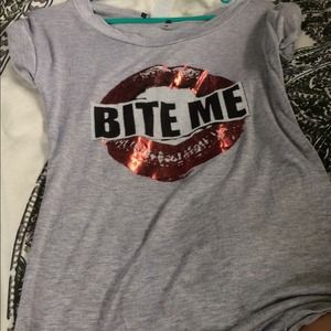 bite me t shirt