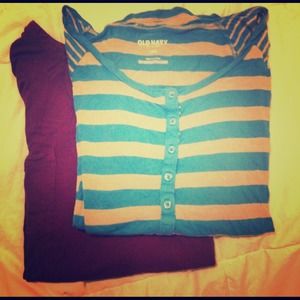 🔵 2 Old Navy High/Low Tops!! 👌