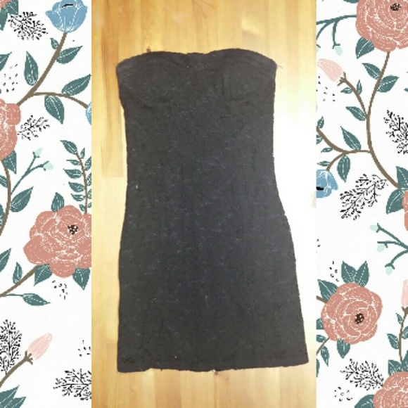 Lace little black dress