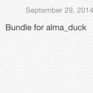 Bundle for alma_duck