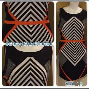 Size 18 classy dress. Never worn! Contour design.