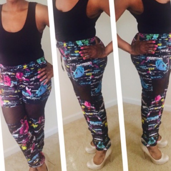 Mesh Joggers