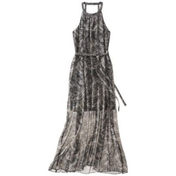 Mossimo Dresses & Skirts - NWOT Open back printed maxi