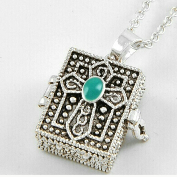 4 Bible Locket Necklace