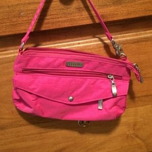 Hot pink Wristlet