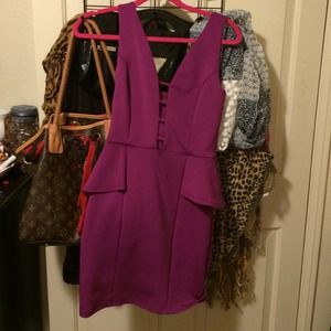 Purple dresss