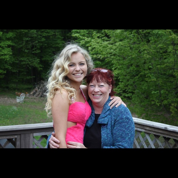 Hot Pink Gorgeous Prom Dress - Picture 4 of 5