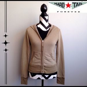 Hard Tail Zip Up Sweatshirt Hoodie