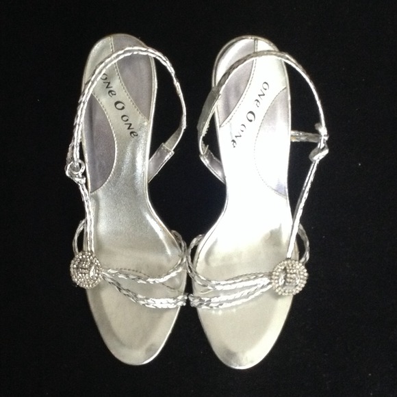 Dress shoes - silver