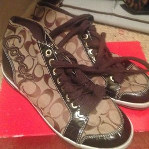 Coach mid-ankle sneaker