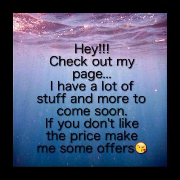Clean my closet out, click offer and let's do it!