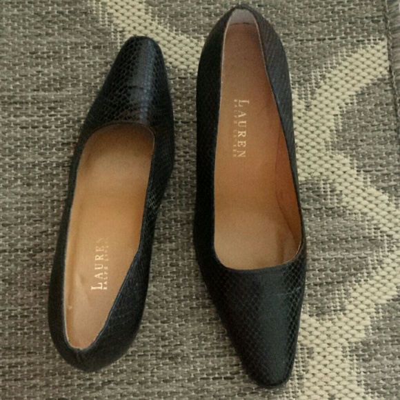 GONE 2 Thred up Ralph Lauren snake skin pumps
