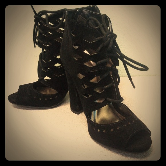 Black heels