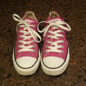 Ladies Magenta Converse