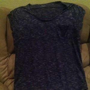 Mudd scoop neck top
