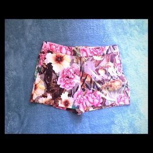 Fun Summer Floral Shorts