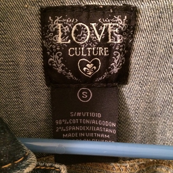 ❌Reserved❌ Denim Vest - Picture 2 of 2