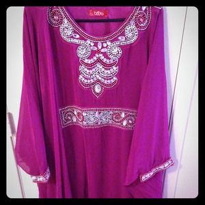 Beautiful pink kaftan / caftan new with out tags