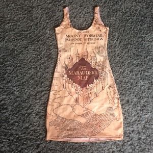 Blackmilk marauders map dress
