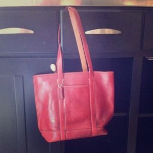 Authentic Coach purse genuine leather