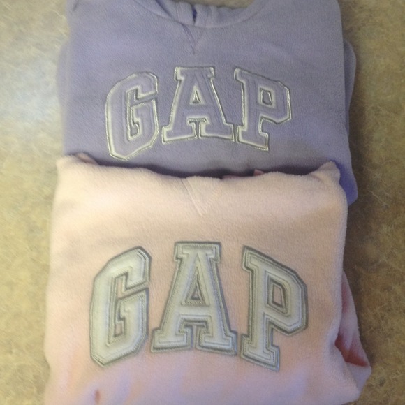 2 GAP Girls Fleece sweatshirt/Hoodie size 14 16 XL