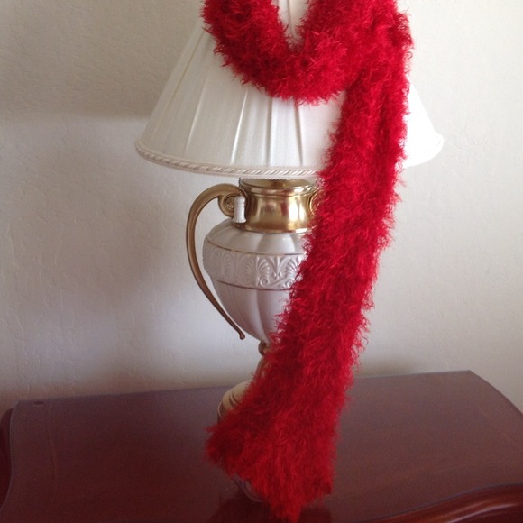 Softest Red Scarf