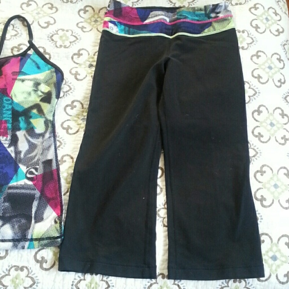 Tank top and Capri pants , set - Picture 2 of 4