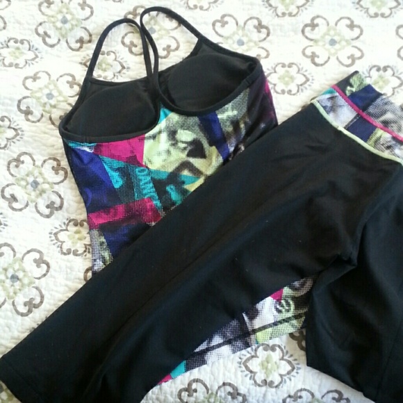 Tank top and Capri pants , set - Picture 4 of 4