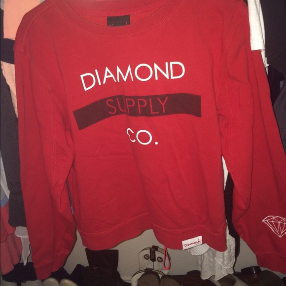Diamond supply Co crew neck