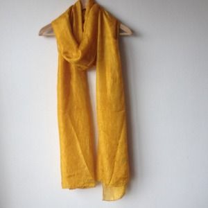 SOLD IN A BUNDLE. 8 1/2 ft long Silk Scarf.