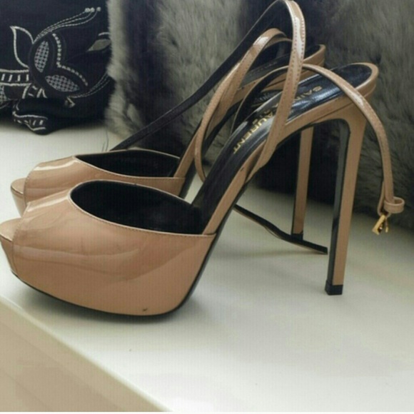 Ysl nude heels