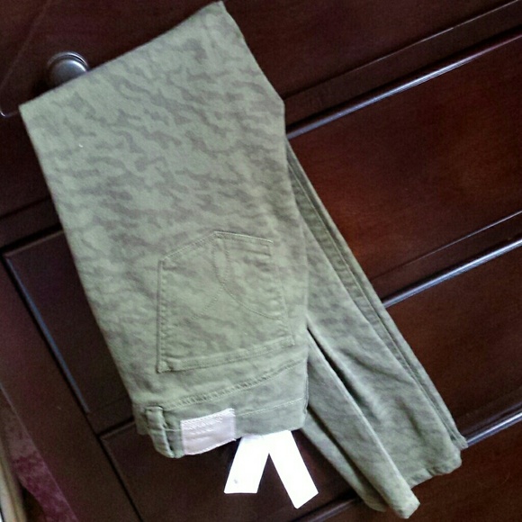 Camo green Calvin Klein Skinny jeans